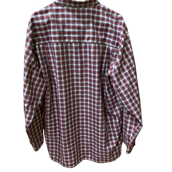 CSX 21 Blurred Lined Plaid Button Down Shirt - Picture 4 of 8